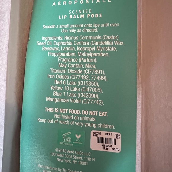 Aeropostale Merry&Bright stocking stuffer bundle-2pk lipgloss and bath fizzies. - Picture 4 of 4